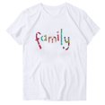 thumbnail image 2 of Blouse à Manches Courtes Imprimée Mode pour Femmes T-Shirt Col Rond Drôle, 2 of 3