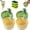 4pc-c, variant on Creative Cactus Sink Strainer, Self-Cleaning Cactus Sink Strainer Basket, Cactus Kitchen Sink Drain Strainer, Press Automatic Dumping Basket, Kitchen Sink Waste Collector Filter
