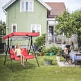 thumbnail image 4 of Outdoor Courtyard Swing Ceiling Cover Awning Rain Cover Replacement Cloth, 4 of 9