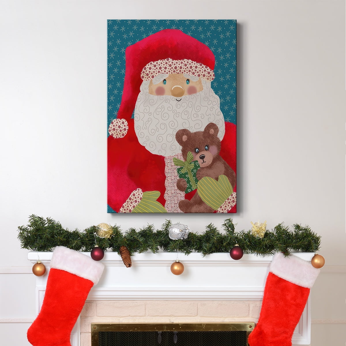 Santa Pack II- Gallery Wrapped Canvas