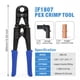 thumbnail image 3 of Kit de herramientas de crimpado PEX iCrimp F1807 con mordazas de cambio rápido, 3 of 8
