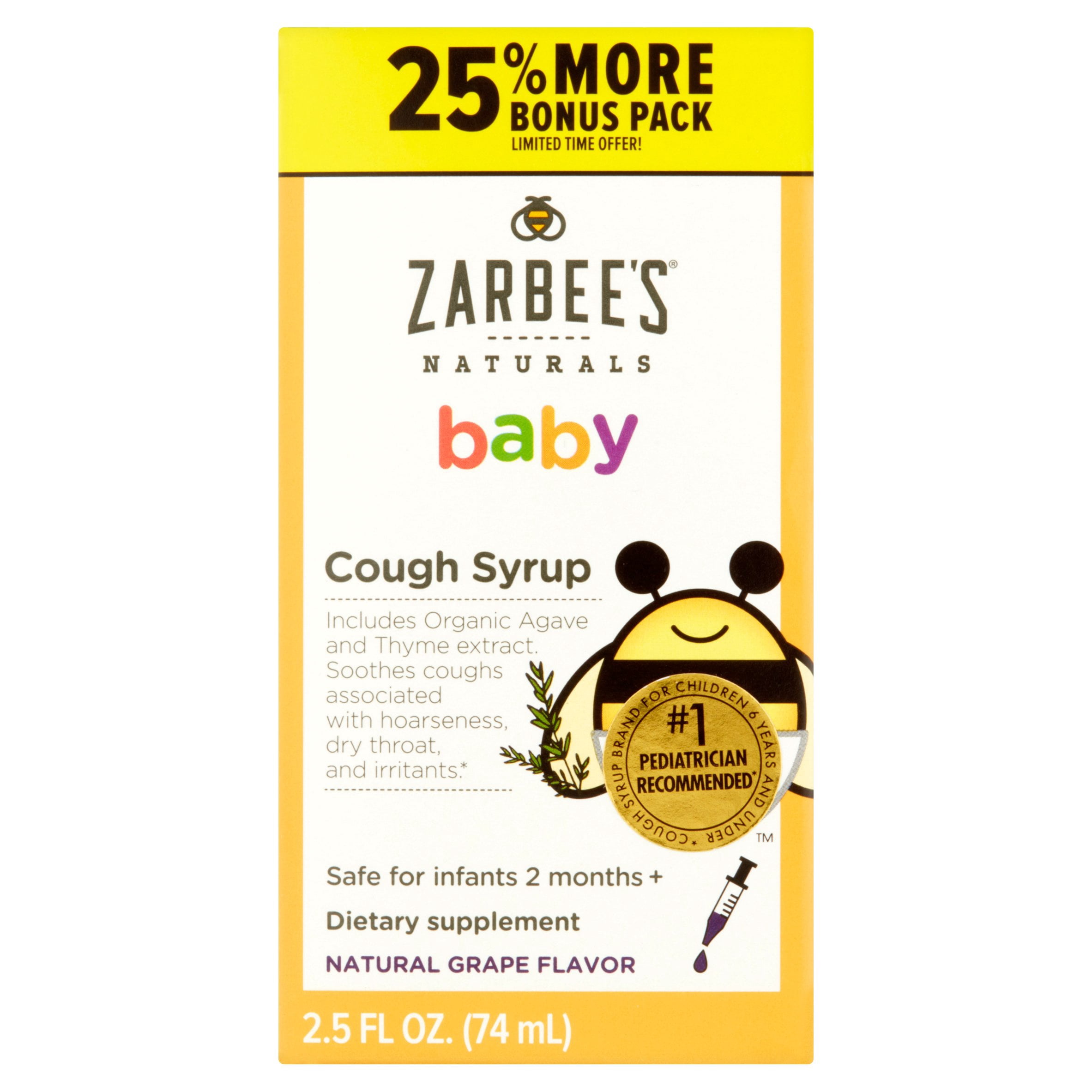 zarbee's baby cough syrup walmart