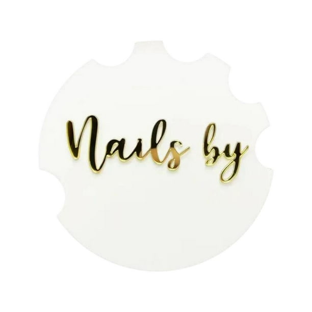 Accesorio de fotografía para uñas acrílicas, redondo, multiusos, sencillo y ligero, para salón de belleza profesional y técnico de uñas.