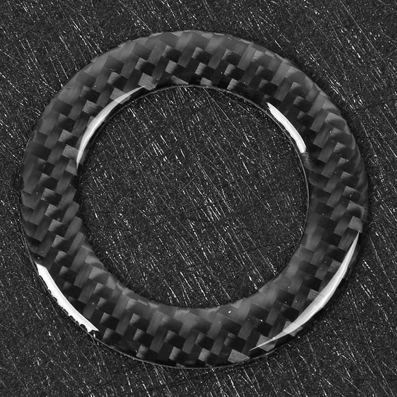 Car Steering Wheel Emblem Steering Wheel Emblem Steering Wheel Emblem Filler Steering Wheel Emblem Decal Car Decor Accessory Carbon Fiber Steering Wheel Emblem Filler Decal Sticker