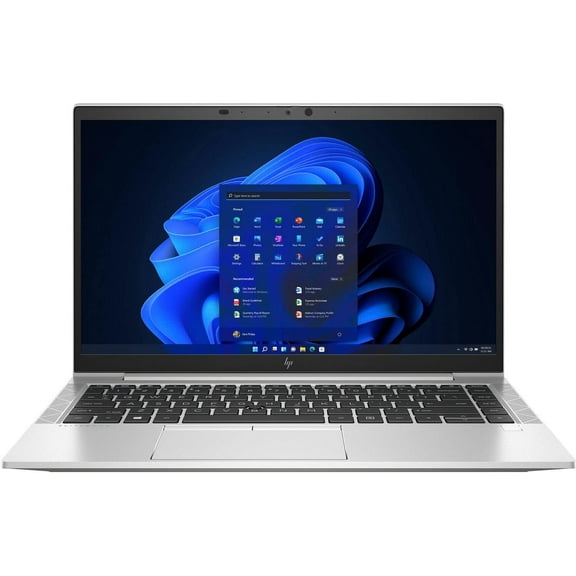Restored HP EliteBook 840 G8 Laptop | 14" 1920x1080 FHD | Core i5 - 1145G7 - 512GB SSD + 16GB SSD Hard Drive - 16GB RAM | 4 cores @ 4.4 GHz Win 11 Pro Black (Refurbished)
