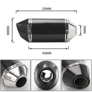 Motorcycle Carbon Fiber M4 Exhaust Muffler Pipe Escape Moto For Yamaha R1 MT07 MT-09 R6 R3 K6 K7 K9 K10 K11