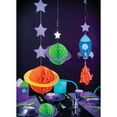 thumbnail image 3 of Creative Converting 346427 36 in. Space Party Hanging Cutouts - 36 Count, 3 of 3