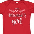 thumbnail image 4 of Inktastic Meemaw Girl Granddaughter Girls Baby Bodysuit, 4 of 5