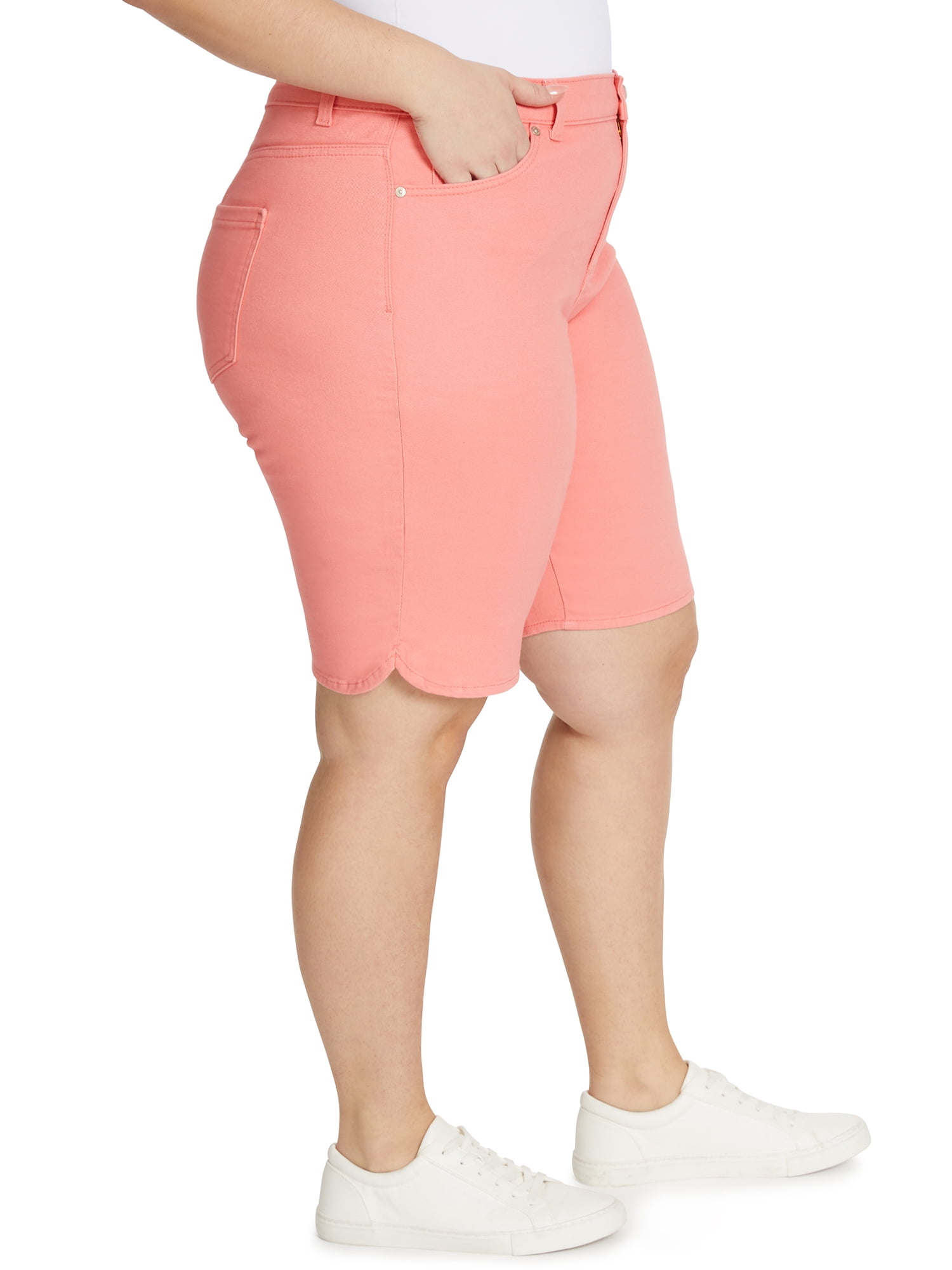 Gloria Vanderbilt Women's Plus Size Amanda Bermuda Short