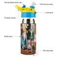 thumbnail image 3 of Movie Sing 2 Kids Water Bottle with Silicone Straw And Spill-Proof Lid, 12 Oz Stainless Steel Double-Wall Vacuum Insulated Water Bottles for Boys Girls, 3 of 8