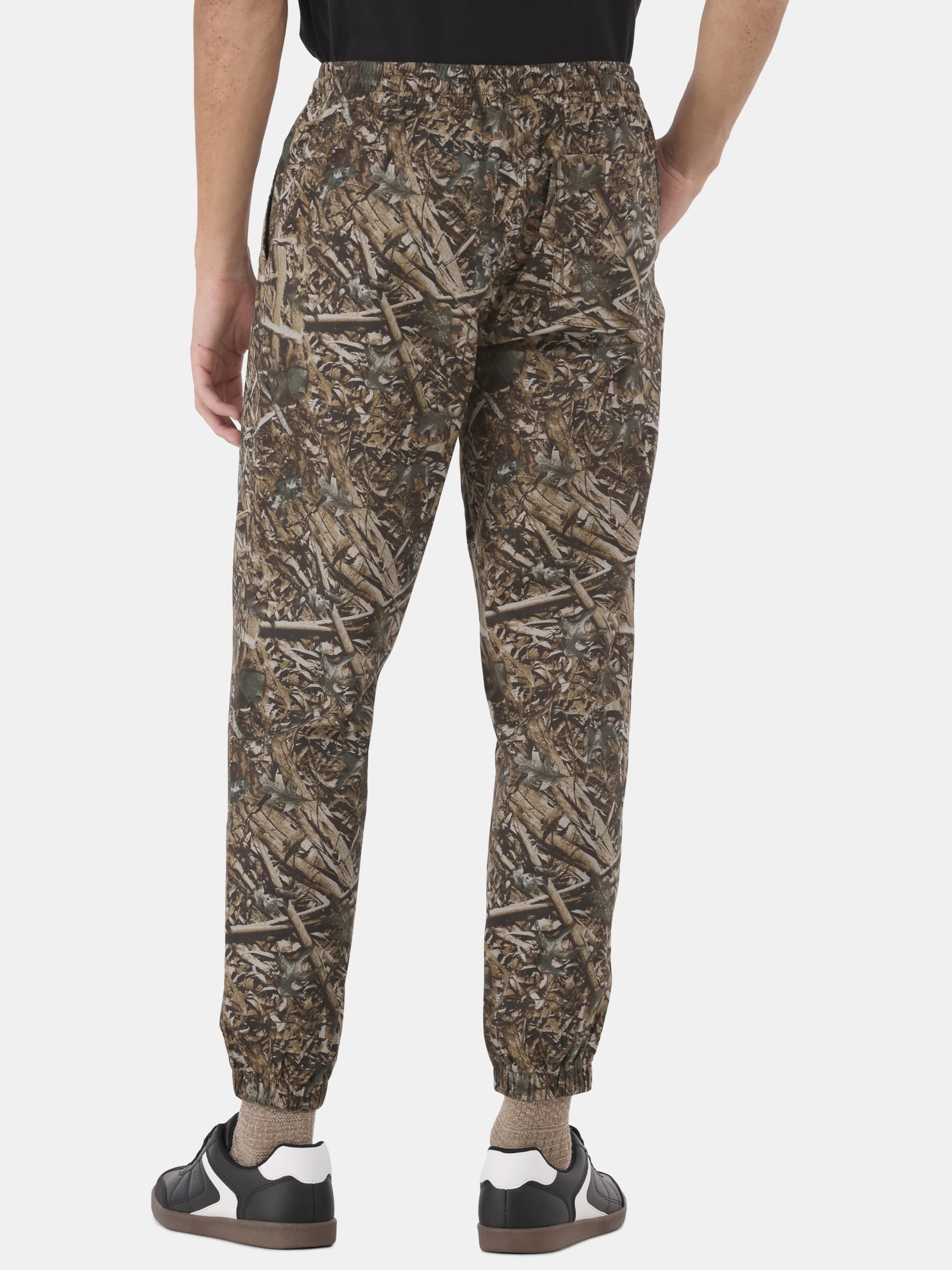 No Boundaries Twill Jogger Pants, Men’s and Big Men’s, Sizes XS-5XL