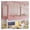 Pink, variant on Bunk Bed Canopy, 4 Corner Post Bunk Bed Tent,Drape Canopy for Twin Bottom Top Bunk Sleeping Tents