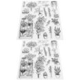 thumbnail image 2 of Timbre Transparent, 2set Modèle de Vase Scrapbook Transparent Timbre Vase Transparent Construit pour Durer, 2 of 14