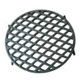 thumbnail image 5 of Barbecue Grill Pan Rack Roasting Pan Durable Cross Wires Barbecue Grill Net Stand Wire Roaster Grill Pan Stand Cast Iron Grilling Grate for Camping with legs, 5 of 10