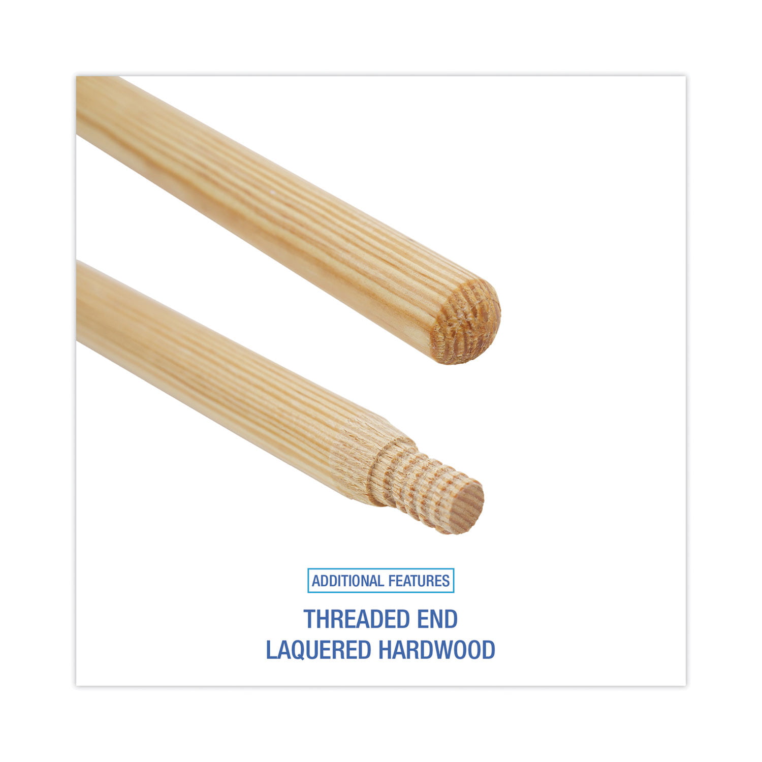 Truper 60-in L Hardwood Broom Handle