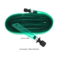 thumbnail image 2 of Niceauty Flat Soaker Hose with Holes for Garden Irrigation Outdoor Watering Hose Green, 2 of 7