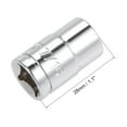 thumbnail image 2 of 3/8 Inch Drive 6 Point Shallow Sockets 7/16 Inch Cr-V Steel, 2 of 5
