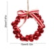 thumbnail image 3 of Seyotauo Christmas Jingle Bell Wreath Christmas Tree Ornaments Craft Kit Jingle Bell Metallic Chenille s Glitter Pompoms Ribbon Cotton Rope for Kids Holiday DIY Xmas Tree Artwork, 3 of 6