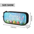thumbnail image 4 of Goofa Happy Easter Pattern Big Capacity Pencil Pen Case Office College Large Storage High Capacity Bag Pouch Holder Box Organizer, 4 of 9