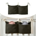 thumbnail image 1 of Conteneurs de Rangement Sacs Suspendus pour Biberons Organisateurs de Couches pour Bébé Lit de Bébé Dortoir Sac de Rangement, 1 of 5