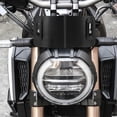 thumbnail image 4 of Motorcycle Windscreen CNC Aluminium Alloy Wind Deflector Headlight Fairing Replacement for CB650R 2019 2020Black, 4 of 5