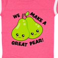 thumbnail image 4 of Inktastic We Make a Great Pear Valentine Girls Baby Bodysuit, 4 of 5
