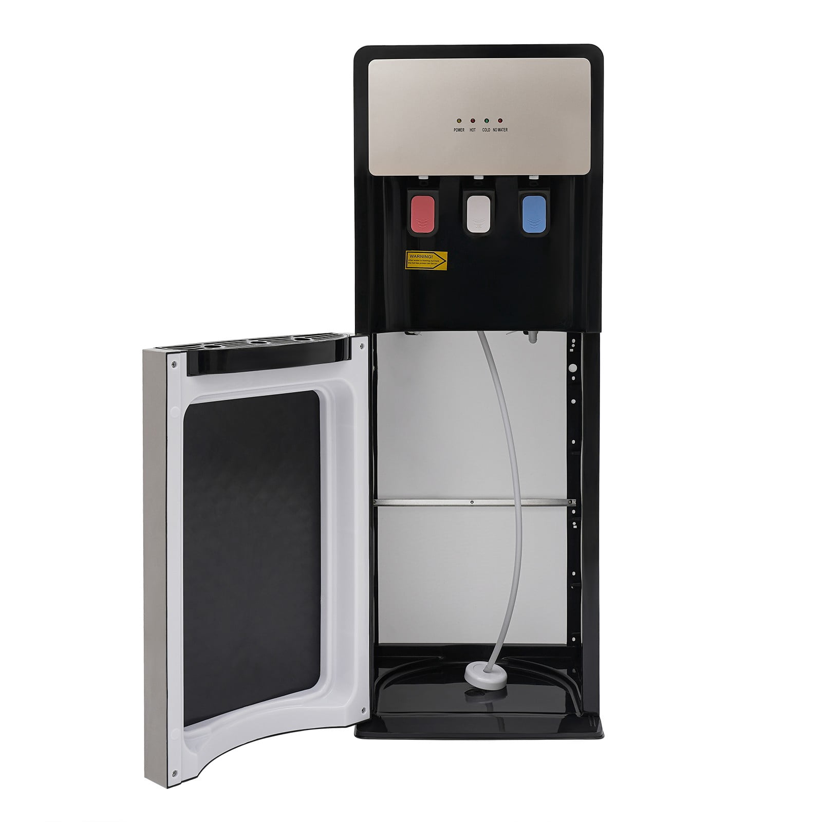 Bottom Loading Water Dispenser, Hot Cold Water Dispenser, 3 Temperature Water Outlet, for Home, Office (Silver Grey)