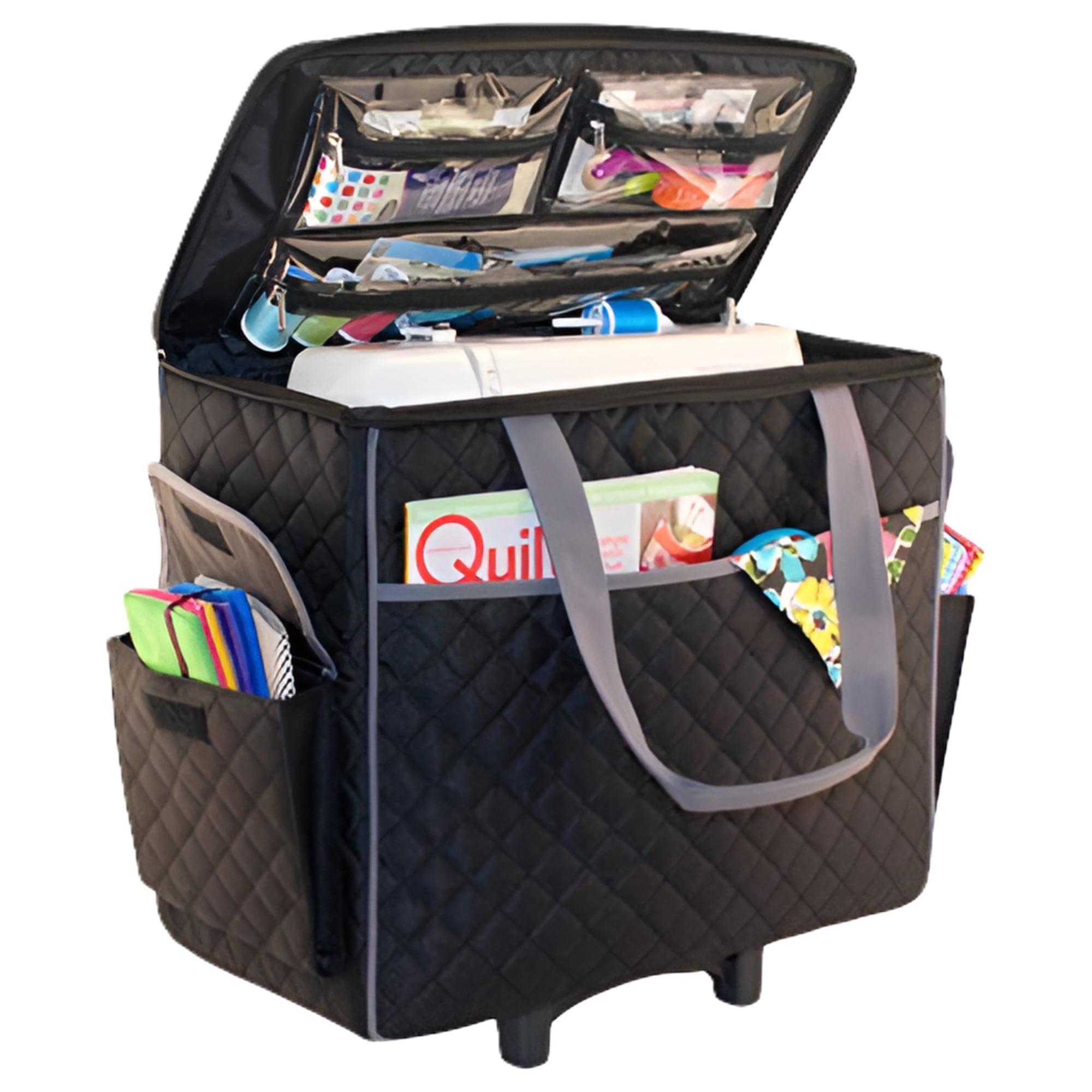 Joann rolling sewing machine tote sale
