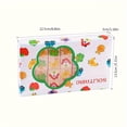 thumbnail image 4 of 28 Piece Wooden Dominoes Educational Toys With Fruit And Animal Designs, Develop Logical Thinking Problem Solving And Hand Eye Coordination, Sturdy Portable Family Game Night, 4 of 7