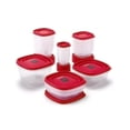 thumbnail image 3 of Tupper Contenedores Plastico Toper 21 Recipientes Rubbermaid Rubbermaid NA, 3 of 3