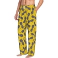 thumbnail image 6 of Salouo Summer Pineapple Print Pajama Pants for Men, Lounge Pants Elastic Waistband Casual Men's sleepwear Loungewear Sleep Pajama Pant -X-Large, 6 of 7
