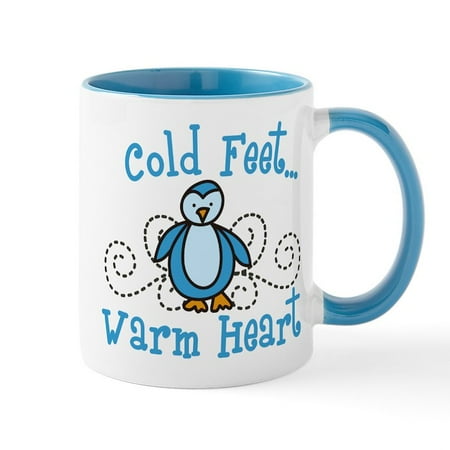 

CafePress - Cold Feet Mug - Ceramic Coffee Tea Novelty Mug Cup 11 oz