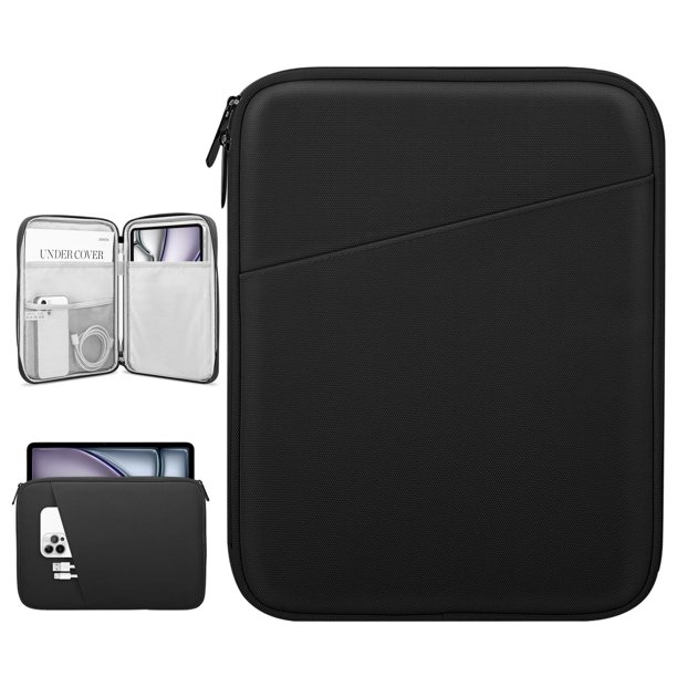 Funda tipo sleeve para tablet Dadanism 34 x 27 x 2 cm, negra, para tablets de 13"