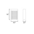 thumbnail image 3 of ET2 Lighting - Alcove - 18W 2 LED Outdoor Wall Mount-10 Inches Tall and 6.5, 3 of 5