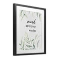 thumbnail image 2 of Stupell Industries French Country Wash Away Worries Greenery Black Framed Print Under Glass, 13 x 16, by Lettered and Lined, 2 of 8