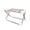 01-Pink, variant on Elevated Pet Grooming Bed - Folding Stainless Steel Frame Bathing Rack with Mesh Top for Small Dogs and Cats