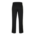 thumbnail image 7 of Bazeneo Sports Trousers for Men Elastic Waist Gym Trouser with Pockets Colour Block Open Hem Joggers Bottoms Baggy Straight Leg Tracksuit Bottoms Smart Casual Sportswear Large, 7 of 7