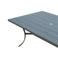 thumbnail image 5 of Four Seasons Courtyard Tuscany 72 x 39" Rectangular Aluminum Dining Table, 5 of 6