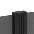 thumbnail image 5 of vidaXL Auvent Latéral Rétractable Anthracite 220x600 cm, 5 of 5