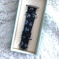 thumbnail image 2 of kate spade new york 38mm Apple Watch Band, Blue Floral Silicone, KSS007, 2 of 2