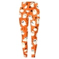 thumbnail image 5 of Kcolen Womens Halloween Leggings Soft Stretch Tummy Control Printed Pants Pumpkin Printed Comfy Trendy Cute Halloween Sports Leggings Yoga Pants,Grey, 5 of 5