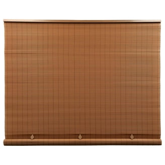 Lewis Hyman Cordless Bamboo Roll Up Window Shade, Exterior Outdoor