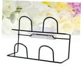 thumbnail image 5 of OATIPHO Hanging Shoe Storage Organiser Shoes Rack Iron 1Set Wall Mounted Organizer Black, 5 of 6
