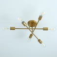 thumbnail image 4 of Aiwen 6 Lights Sputnik Semi Flush Mount Ceiling Lamp Metal Light Fixture, 4 of 7