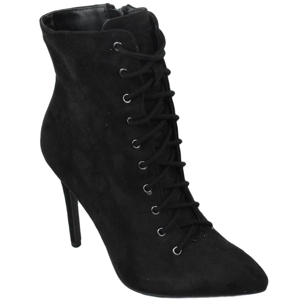 My Delicious Shoes Delicious Women Ankle Boots Stiletto High Heels