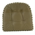 thumbnail image 4 of Klear Vu Gripper 16" x 15" Gingham Tufted Chair Cushion - Set of 2, 4 of 5