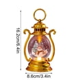 thumbnail image 7 of Christmas Decorations Glow New Portable Creative Small Oil Lamp Santa Claus Snowman Christmas Tabletop Decorations Christmas Decor Light Prop for Xmas Tree Garden Party Outdoor Indoor Home Decor, 7 of 7