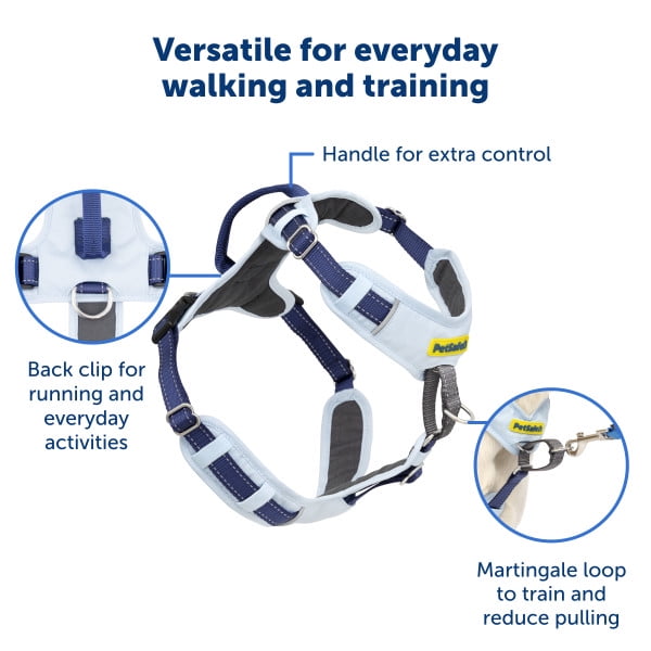 PetSafe Easy Walk Comfort No-Pull Dog Harness, 5 Adjustement points, S/M, Blue
