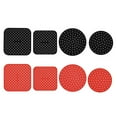 thumbnail image 2 of PWFE 2 Pack Reusable Air Fryer Liners, 9 Inch Round Perforated Air Fryer Basket Silicone Mats Non-Stick(Round-8inch), 2 of 9