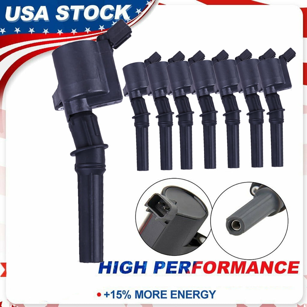 Morningtime Ignition Coils 8 Pack For Ford 4.6L 5.4L F150 F250 F550